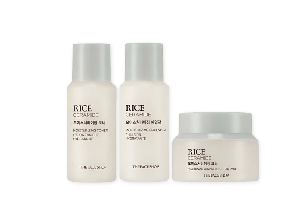 Rice & Ceramide Moisturizing Skincare Set